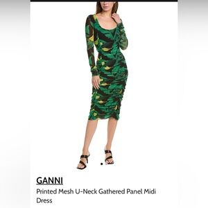 GANNI dress worn once, no longer in my closet rotation! Fits beautifully